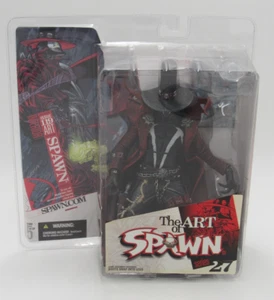 Figura de acción McFarlane The Art of Spawn edición 119 arte interior - Imagen 1 de 3