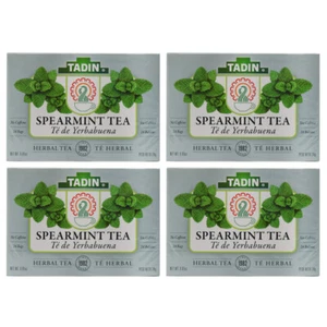 Tadin Spearmint Yerbabuena Calming Tea. Natural Digestive Tea 24 Bags Pack of 4. - Picture 1 of 5