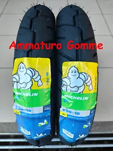 COPPIA 3.00-10 50J RINFORZATE DOT/ANNO 2023! MICHELIN S1 VESPA SPED.VELOCE GOMME - Foto 1 di 1