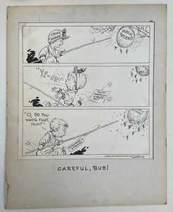 Carey Orr Political Cartoon Original Signed 1947 Taft Hartley Labor Act Union - Bild 1 von 6