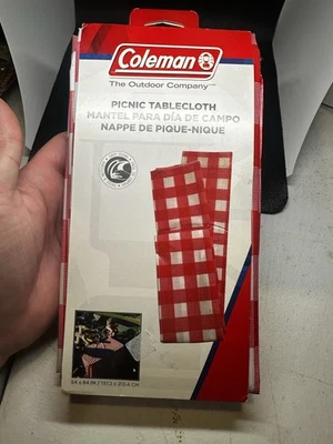 1PK - Mantel de picnic de vinilo Coleman - 54x84 - TOTALMENTE NUEVO Foto 1 de 4