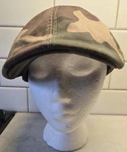 Camo Paperboy Gatsby Cap Adjustable Elastic Band - Picture 1 of 9
