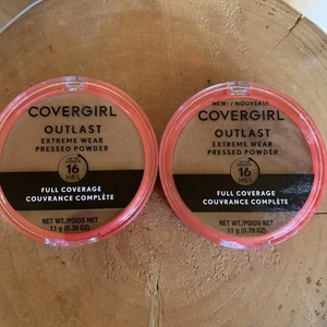 2 Stück Covergirl Outlast Extreme Wear 16H gepresster Puder in 875 weichem Zobel - Bild 1 von 2