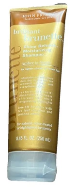 John Frieda Shampoo Brilliant Brunette Shine Release Moisturizing 8.45 oz - Image 1 of 2