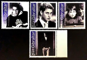 1¢ WONDER'S ~ GILBRALTAR TÓPICO DE LA FAMILIA REAL EN MUY BUEN ESTADO MNH C/S ~ S330 - Imagen 1 de 1