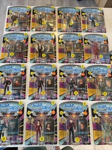 Vintage 90s 1993STAR TREK PLAYMATES LOT 18 UnpunchedMOST HIGH GRADE! NO DOUBLES - Picture 1 of 11