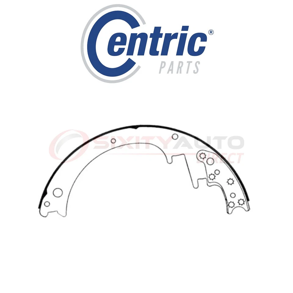 Centric HD Drum Brake Shoes for 1972-1973 International Harvester MS1210 ac Foto 1 de 4