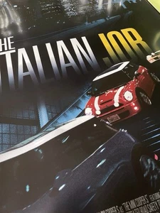 Italian Job Mini Cooper S 2003 Classic Original U.S. Special Film Poster Rare - Picture 1 of 4