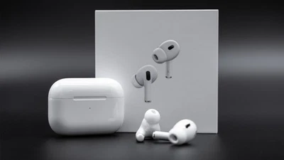 Apple AirPods Pro Wireless Noise Cancelling Earbuds with Charging Case - Image 1 of 4