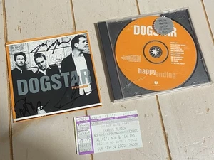 Dogstar Happy Ending - CD - signiert - Keanu Reeves + Konzertkarte wo signiert - Bild 1 von 7