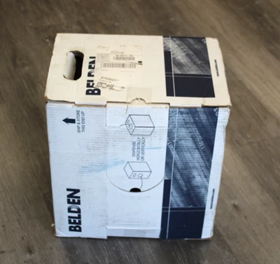 Belden 2412 006U1000 Category 6+ Enhanced Cable, 4 Pair, U/UTP, CMR - UnReel NEW - Image 1 of 3