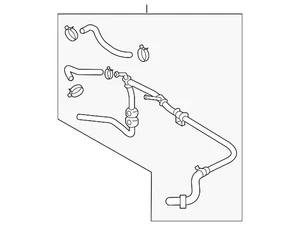 Genuine Kia Water Hose 28250-3L112 - Picture 1 of 2
