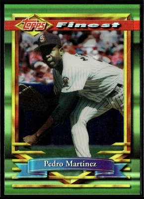 1994 Topps Finest PEDRO MARTINEZ #101 Refractor RARE SHINY N1629 - Image 1 of 3