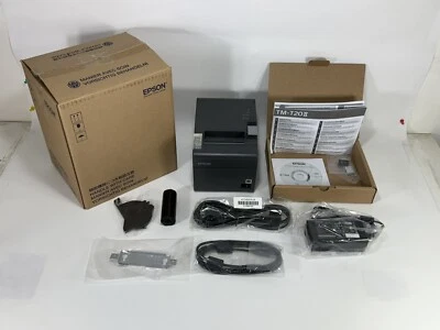 Epson TM-T20II (062) ~ POS Thermal Receipt Printer ~ USB + Serial ~ BRAND NEW - Image 1 of 4