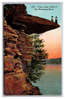 Wisconsin Dells WI Wisconsin River Dells Visor Ledge 3717 Divided Back Postcard