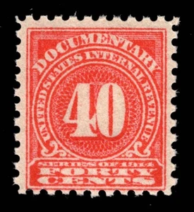 MOMEN: US STAMPS #R214 REVENUE MINT OG H LOT #93542 - Picture 1 of 2