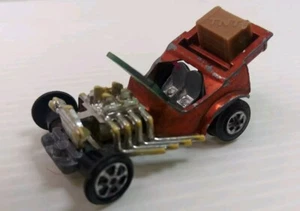 Original Johnny Lightning Topper Maroon Red TNT Vintage Diecast Car Vehicle  - Picture 1 of 8
