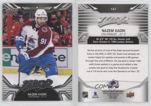 2022-23 Upper Deck MVP Silver Script Nazem Kadri #147
