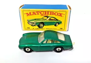 Matchbox Lesney No.75b Ferrari Berlinetta In Type 'E4' Series Box fast ship - Picture 1 of 6