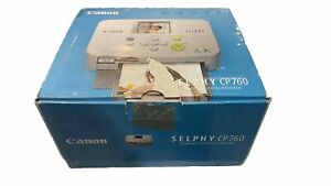 Canon Selphy Drucker CP760 Kompaktfotodrucker digital verpackt