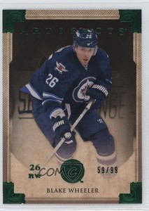 2013-14 Upper Deck Artifacts Emerald /99 Blake Wheeler #7