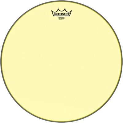 Remo Emperor Colortone Yellow Drum Head 15 in.