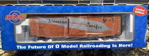 Atlas O Scale #7383-3 50' PS-1 Box Car - Western Pacific #3011 2-Rail NIB! - Picture 1 of 6