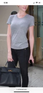rag & bone classic soft Gray tee $90 M - Picture 1 of 5