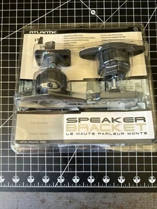 Atlantic Speaker Bracket-two pcs, Tilt Swivel Mount SPB03 - Picture 1 of 2