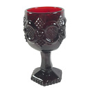 Vintage Avon Cape Cod Ruby Red Small Wine Replacement Goblet Red