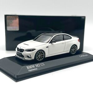 Minichamps BMW M2 CS 2020 LHD Alpinweiss / White with Gold Wheels Limited 1:43