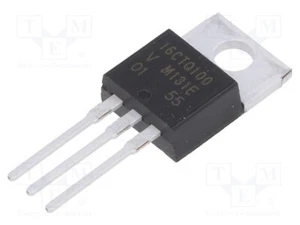 Diode: Gleichrichterdiode Schottky 100V 2x8A THT VS-16CTQ100-M3 Schottkydiode - Bild 1 von 1