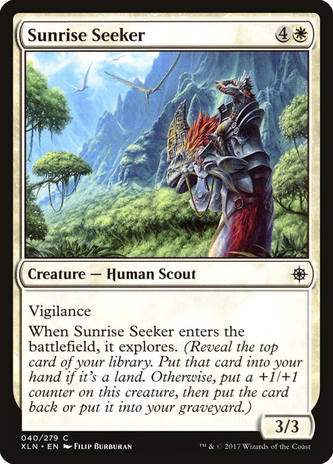 Magic the Gathering (mtg): XLN: Sunrise Seeker - Image 1 of 1