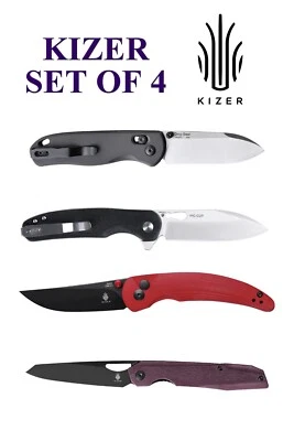 Kizer lote de 4 / Drop Bear / HIC-CUP / Chili Pepper / Genie Richlite BLACK FRIDAY Foto 1 de 4