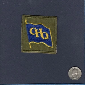 Original CHQ US Army Infantry Unit Command Patch - Picture 1 of 1