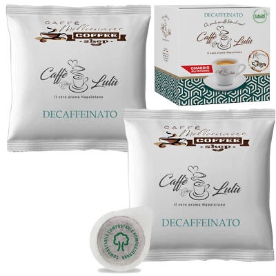 Kaffeepads LuLù Entkoffeiniert Mischung DEK Cremig Bar Formel Filter 44 Gratis - Bild 1 von 4