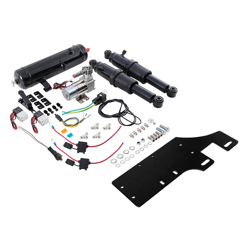 Rear Air Ride Suspension Air Tank Fit For Harley Road King Street Glide 94-2025 - Image 1 of 4