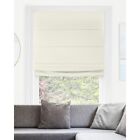 Chicology Cordless Blackout Fabric Privacy Roman Shade - Del Mar Moon Shell