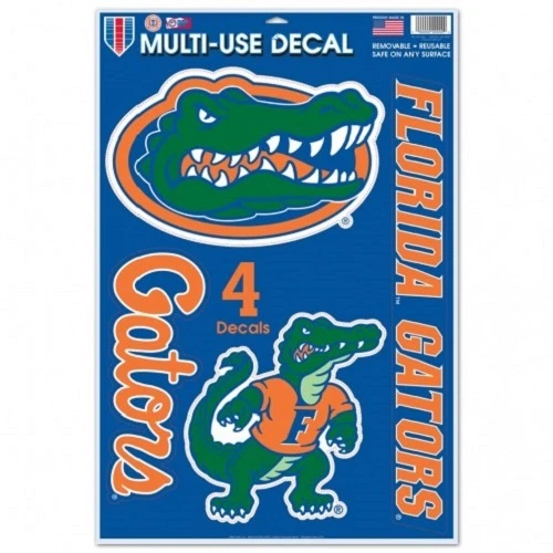Florida Gators 11" x 17" Multi Use Decals - Auto, Walls, Windows, Cornhole - Image 1 of 1