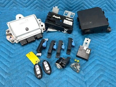 Nissan LEAF ECU ECM BCM, módulo de bloqueo antirrobo, juego de reemplazo de llaves 2011 2012 OEM Foto 1 de 4