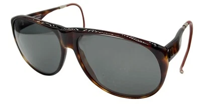 Óculos de sol oval vintage Converse by Rem Mogul marrom França com lentes novas - Imagem 1 de 4