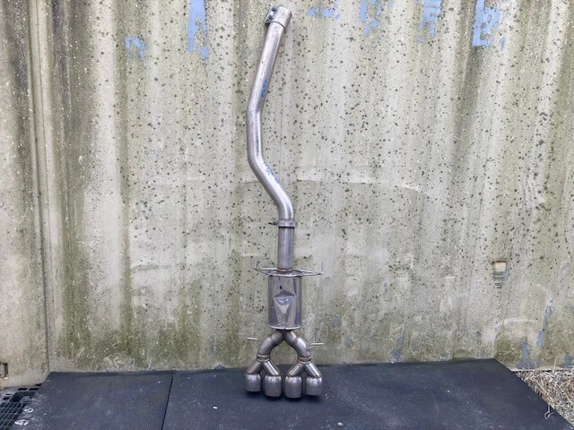 17-20 Honda Civic SI Coupe 1.5L Rear 3" Street Catback Exhaust Centered Mufflers - Image 1 of 4