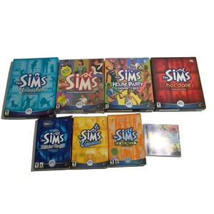 Die Sims Sim Stadt Haus Party Super Erweiterung Packs Bundle Windows 95,98,XP - Bild 1 von 12