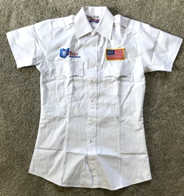 Camisa Uniforme Cuello Abotonado Ambulancia Ohio por Uniforms Hoy Talla Pequeña NUEVA Foto 1 de 4