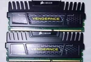 8GB Corsair Vengeance DDR3 1600MHz PC3-12800 CL9 Dual Channel Kit (2 x 4GB) - Picture 1 of 3