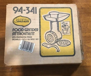 Sunbeam 94-341 Mixmaster Food Grinder Attachment, New Open Box - Picture 1 of 3