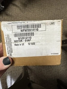 OEM Whirlpool WPW10514110 Evap Motor - Picture 1 of 1