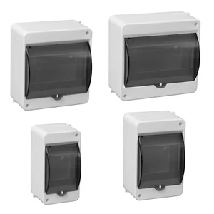 Aufputz Sicherungskasten / Kleinverteiler IP30 / Hutschiene und PE/N-Klemmen - Bild 1 von 24