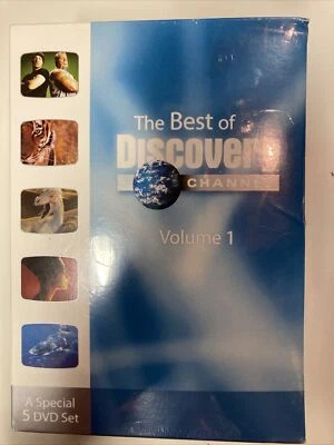 The Best of Discovery Channel DVD Volume 1 Box Set 5-Disc Jaws Dinosaurs Tigers - Image 1 of 4