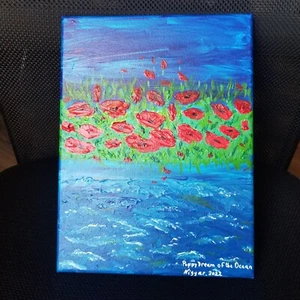 Original Expressionist Painting Signed by Artist - Picture 1 of 8